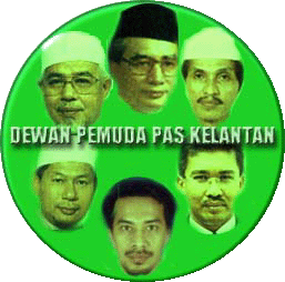 Ketua Pemuda PAS Kelantan Dari Tahun 1977-2001: Atas dan bawah dari kiri (YB Us Halim & YB Us Hassan)